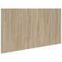 Voir la diapositive 2 : VIDAXL Tete de lit Chene sonoma 160x1,5x80 cm Bois d'ingenierie