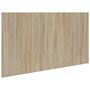 Voir la diapositive 2 : VIDAXL Tete de lit Chene sonoma 160x1,5x80 cm Bois d'ingenierie