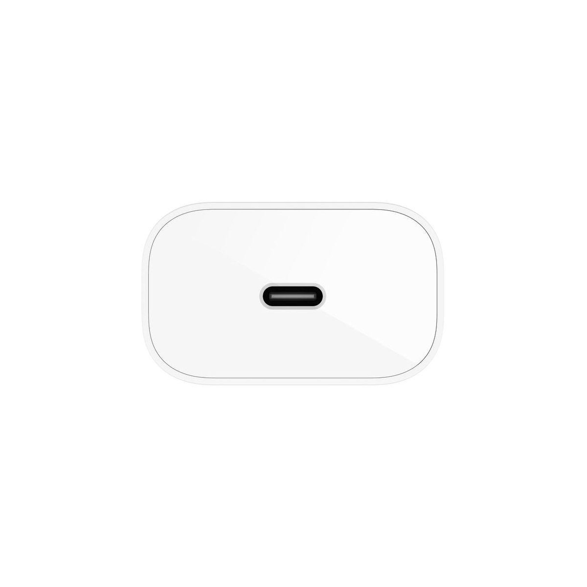 Voir la diapositive 4 : Belkin Chargeur USB-C 25W Blanc