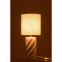 Voir la diapositive 3 : Paris Prix Lampe à Poser en Céramique  Swirl  53cm Blanc