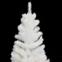 VIDAXL Arbre de Noël artificiel pre-eclaire et boules blanc 90 cm