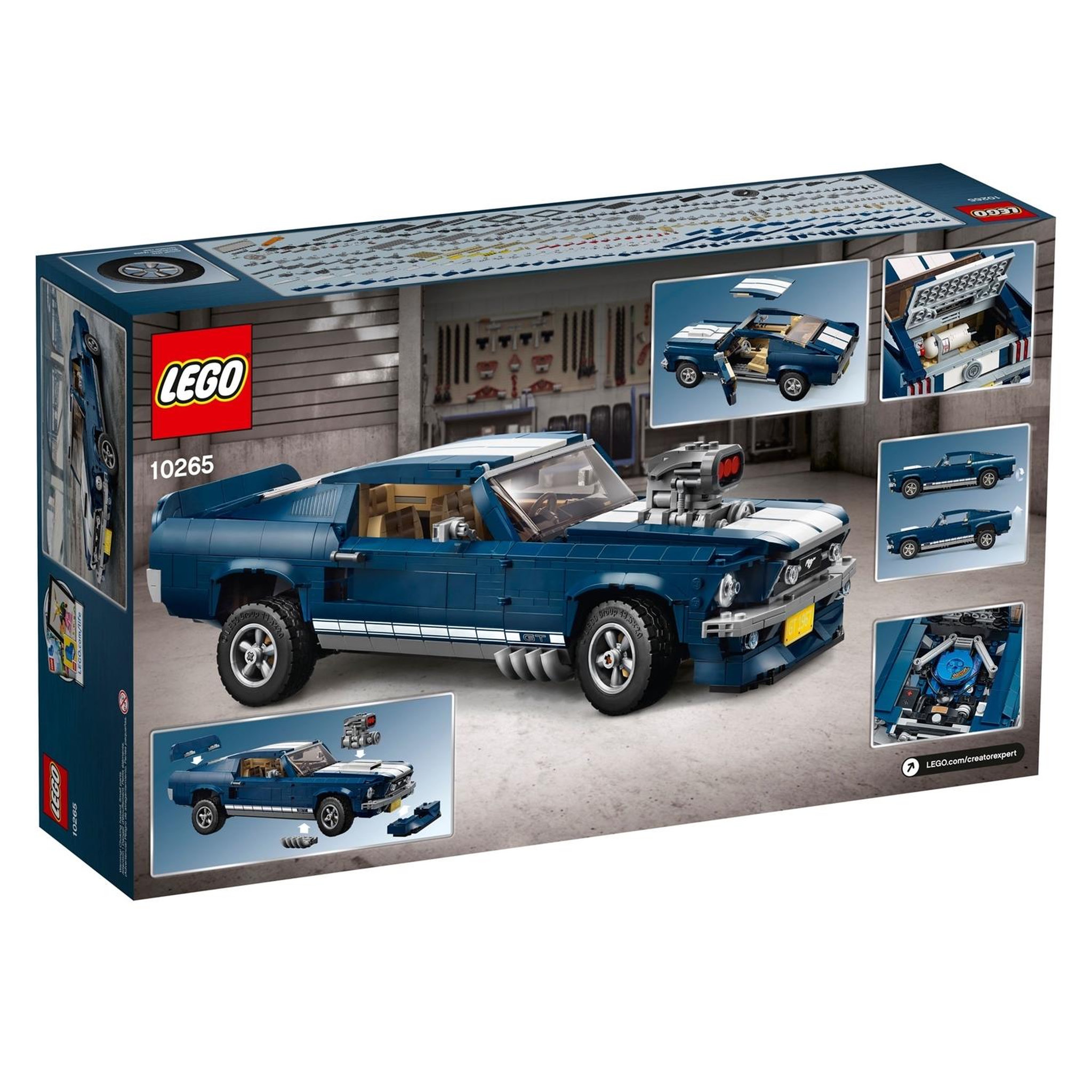 Voir la diapositive 6 : LEGO Creator Expert - Ford Mustang