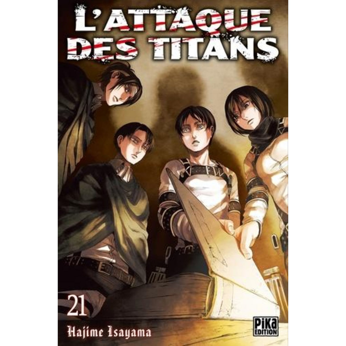 L'ATTAQUE DES TITANS TOME 21, Isayama Hajime