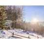 Voir la diapositive 3 : Smartbox 2 jours insolites dans une cabane en bois dans les Alpes - Coffret Cadeau Séjour