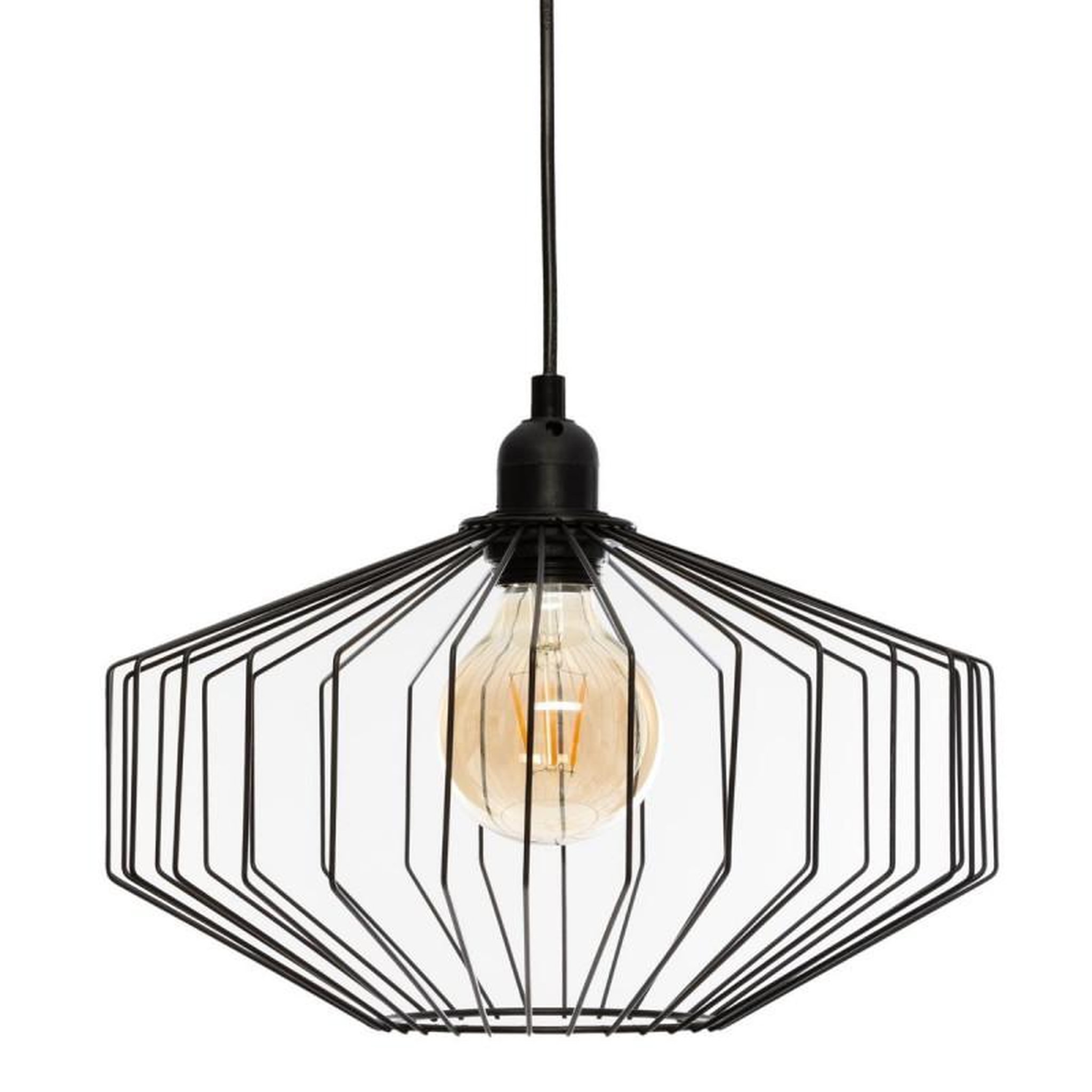 ATMOSPHERA Suspension  Azur  Noire en métal D30 Atmosphera - Noir -