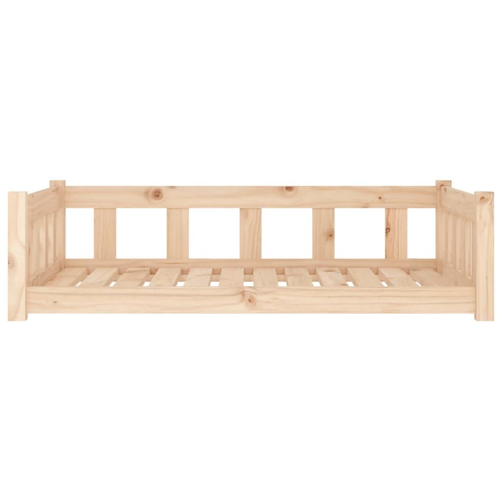Voir la diapositive 4 : VIDAXL Lit pour chien 105,5x75,5x28 cm bois de pin solide