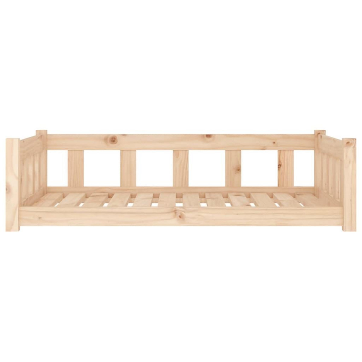 VIDAXL Lit pour chien 105,5x75,5x28 cm bois de pin solide