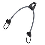 LINXOR Lot de 10 tendeurs sandows sécurisés et normés avec passant piton - Gris