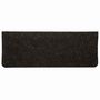 Voir la diapositive 4 : VIDAXL Tapis d'escalier auto-adhesifs 30 pcs anthracite 65x24,5x3,5 cm