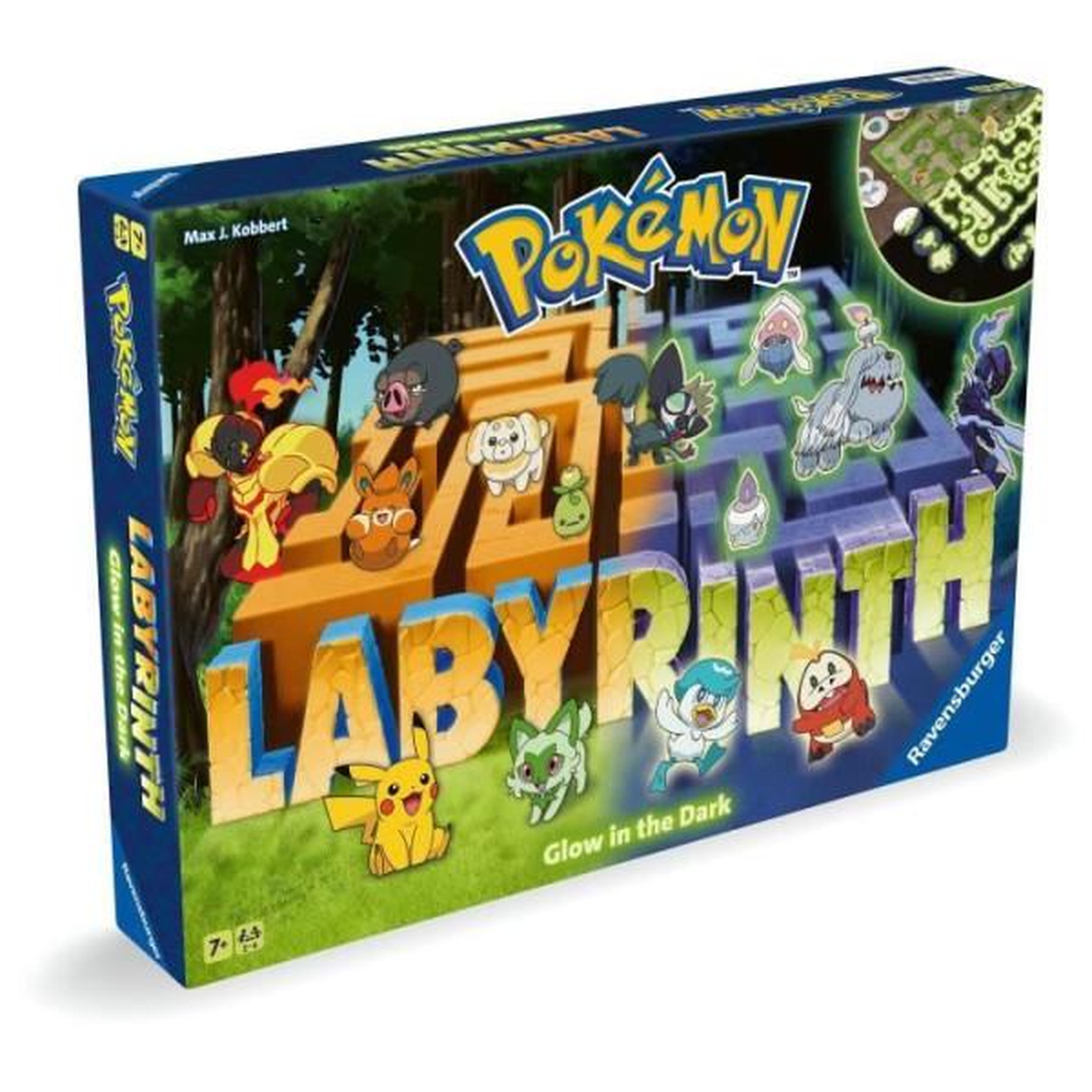 Voir la diapositive 5 : RAVENSBURGER Labyrinthe pokémon, jeu de société classique, glow in the dark, pour enfant et famille, des 7 ans, 22705, ravensburger