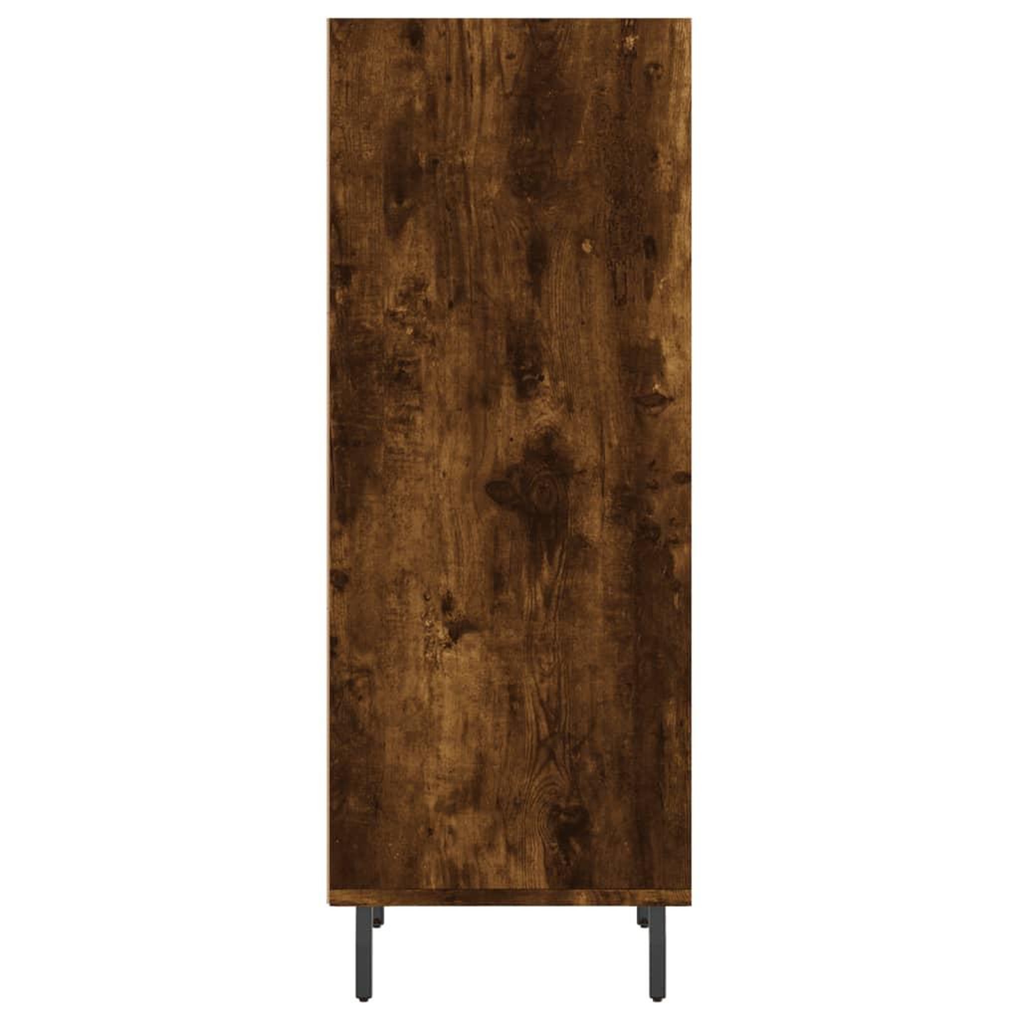 Voir la diapositive 5 : VIDAXL Buffet chene fume 34,5x32,5x90 cm bois d'ingenierie