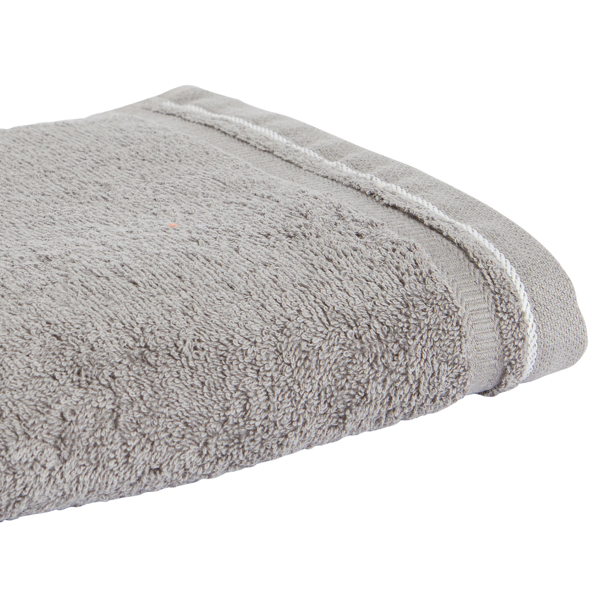 Voir la diapositive 3 : ACTUEL Serviette de toilette unie en coton  450 g/m²