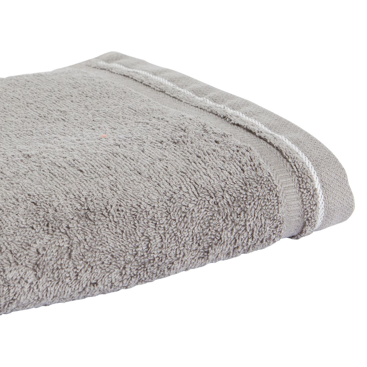 ACTUEL Serviette de toilette unie en coton  450 g/m²