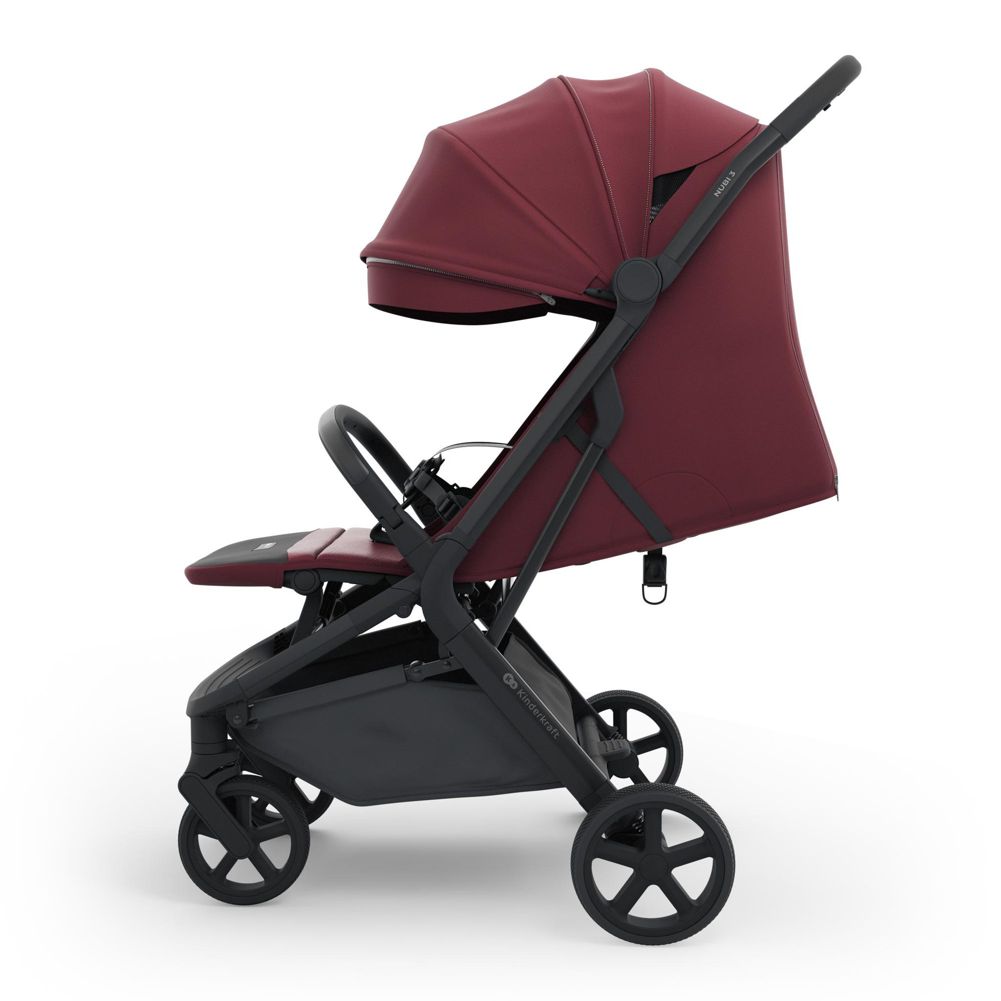 Voir la diapositive 5 : KINDERKRAFT Poussette compacte autofolding avec suspension