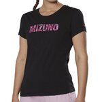 Mizuno T shirt  Femme technique  izuno Athletic. Coloris disponibles : Noir
