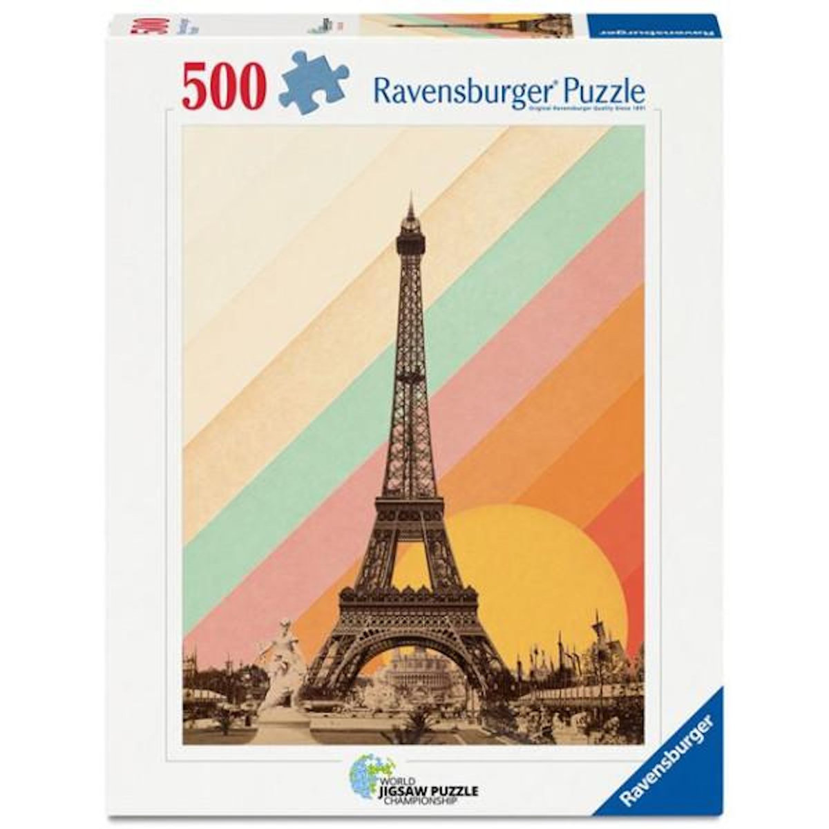 RAVENSBURGER Puzzle 500 pièces Ravensburger L'arc-en-ciel de Paris