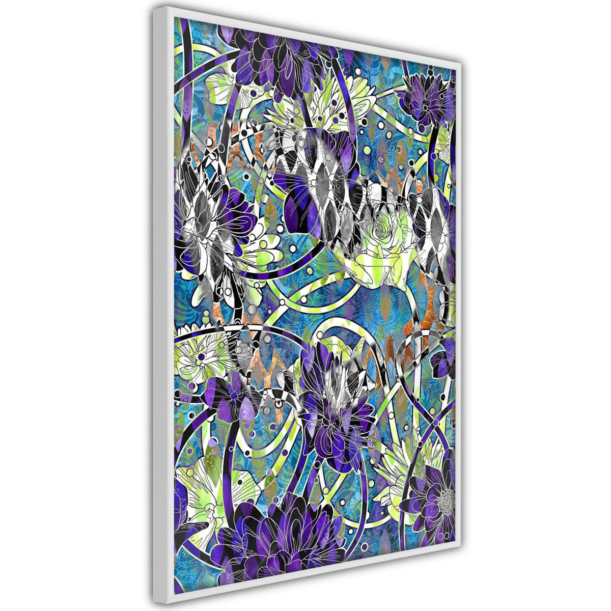 Paris Prix Affiche Murale Encadrée  Modern Arabesque