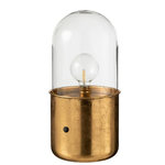 Paris Prix Lampe à Poser Design en Verre  Bulb  41cm Or
