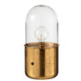 Voir la diapositive 1 : Paris Prix Lampe à Poser Design en Verre  Bulb  41cm Or
