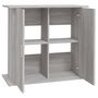 Voir la diapositive 6 : VIDAXL Support pour aquarium sonoma gris 81x36x73 cm bois d ingénierie