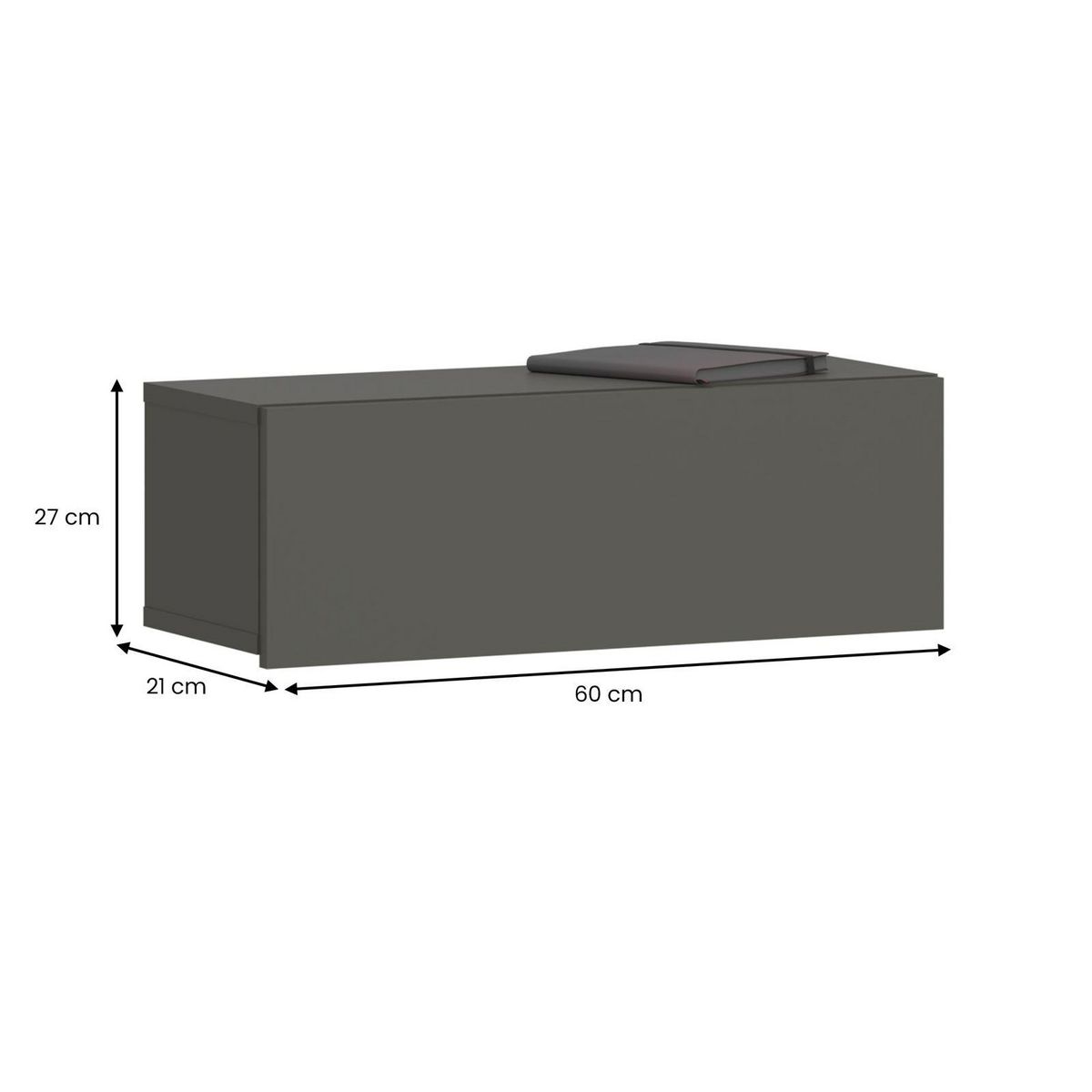 IDIMEX Tiroir suspendu THALA, en bois