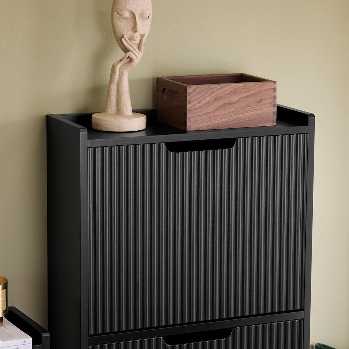 SOBUY SoBuy - Meuble À Chaussures à 3 tiroirs - Moderne - FSR177-H