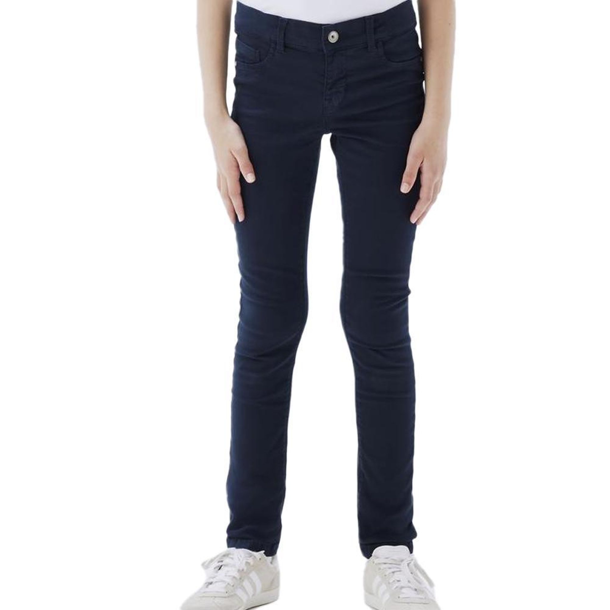 Voir la diapositive 1 : NAME IT Pantalon skinny Bleu Foncé Fille Name it Polly