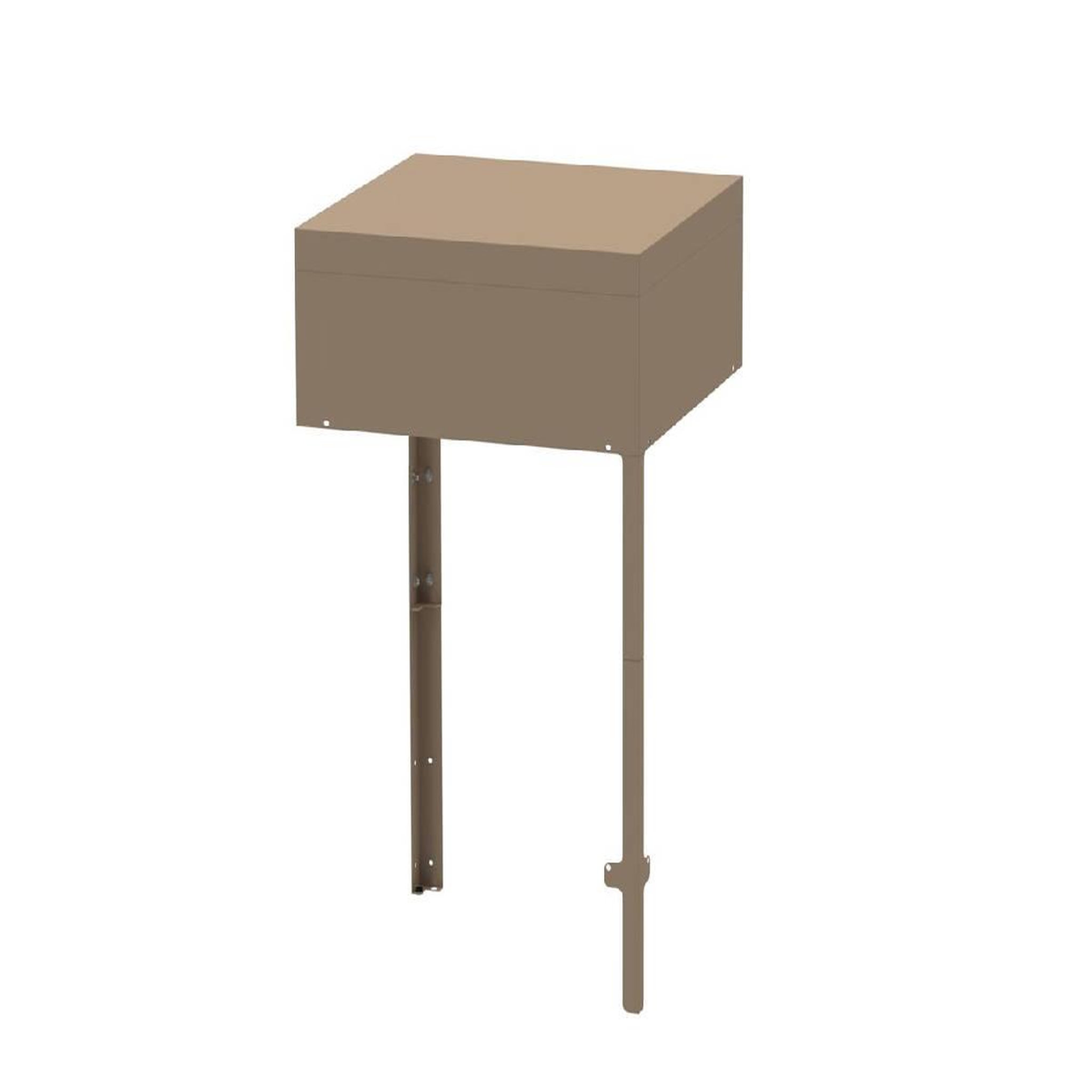 Le marquier Support d'angle taupe pour cuisine extérieure - le marquier