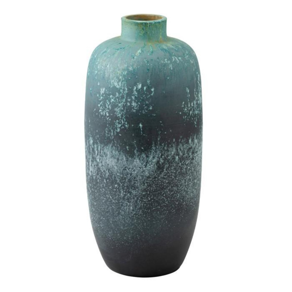 Paris Prix Vase Déco en Céramique  Vintage  72cm Bleu