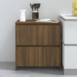 VIDAXL Buffet Chene marron 70x41x75 cm Bois d'ingenierie