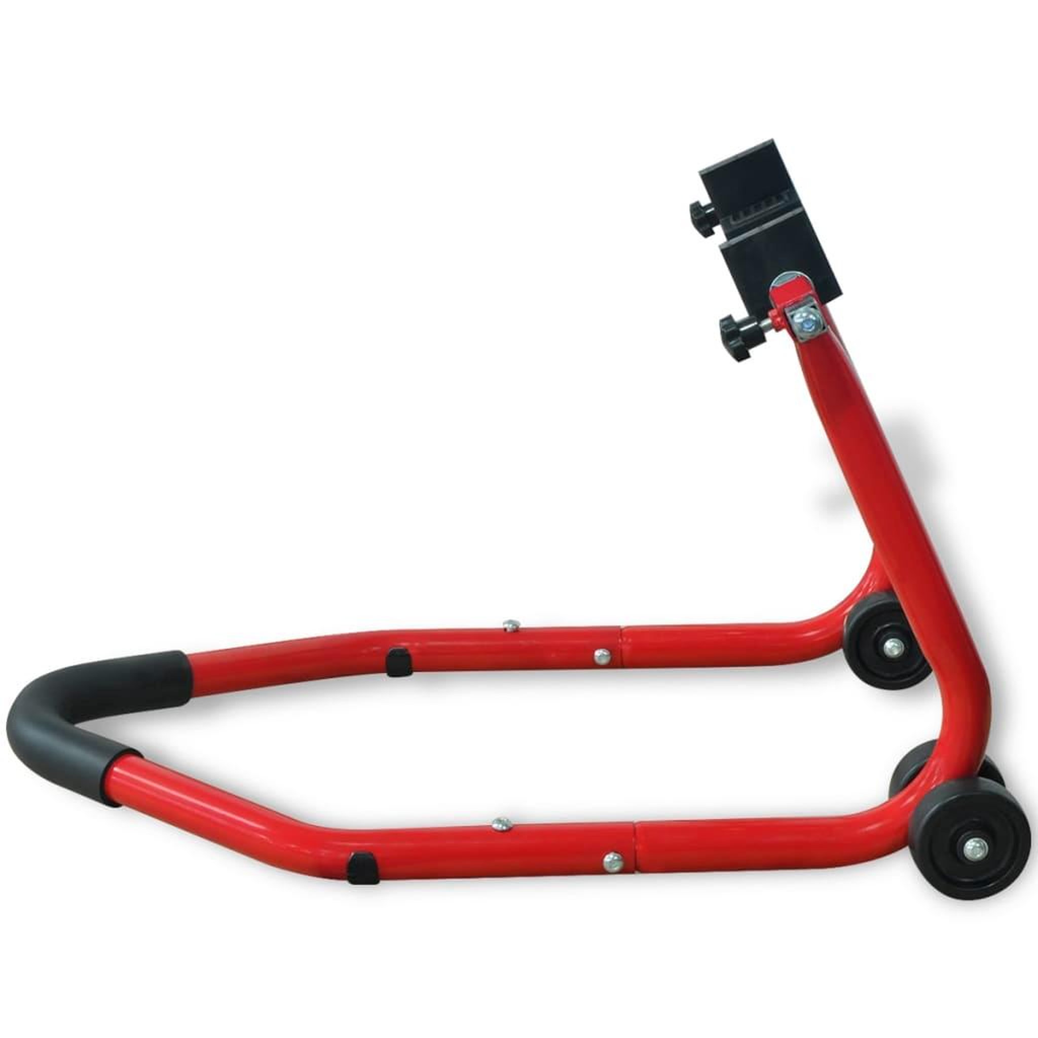 Voir la diapositive 4 : VIDAXL Bequille arriere de moto Rouge
