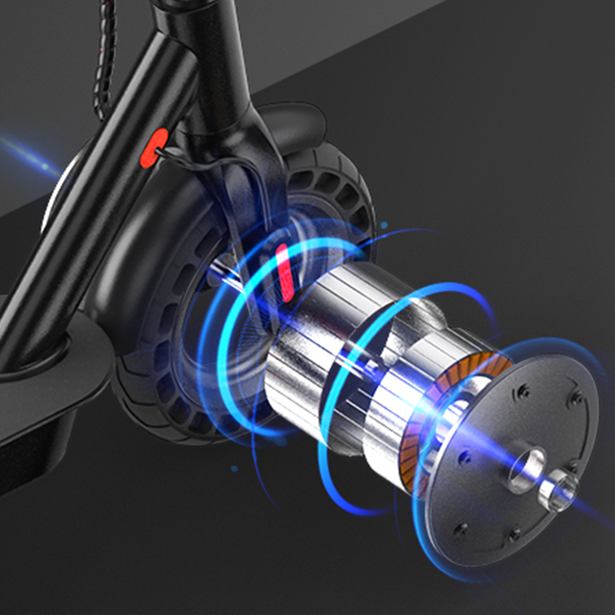 Voir la diapositive 5 : ISINWHEEL Scooter électrique isinwheel E9T Max - 10  - 500W 36V 10Ah - Contrôle APP