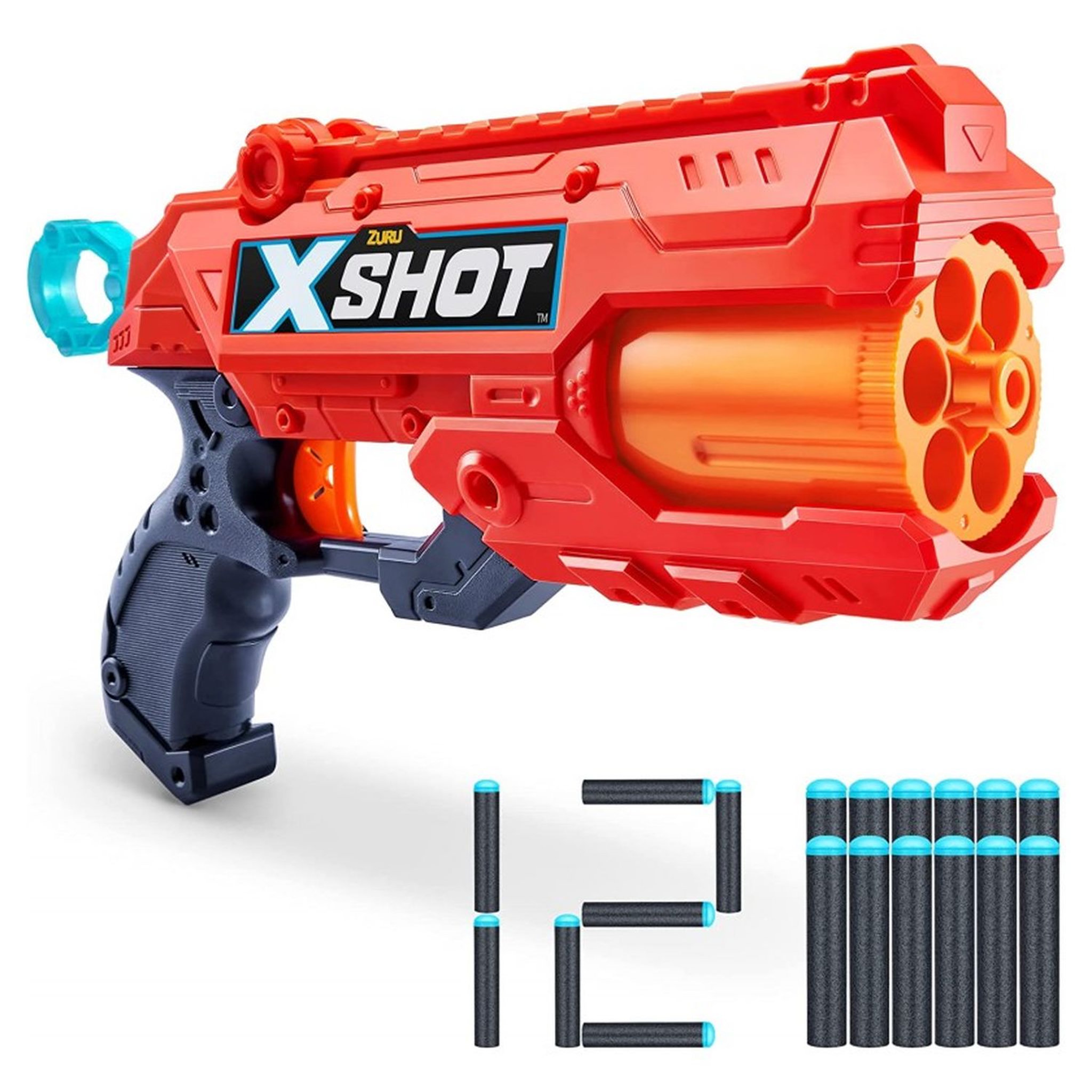 XSHOT ZURU Xshot Excel 6 x12 Recharges 