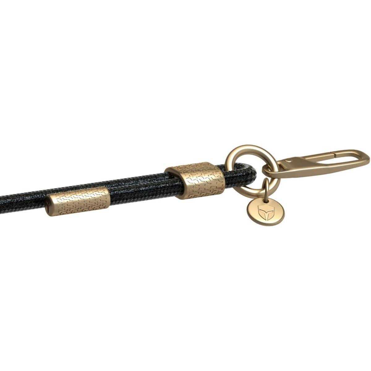 FORCE CASE Bandoulière Cordon Paillette Noir