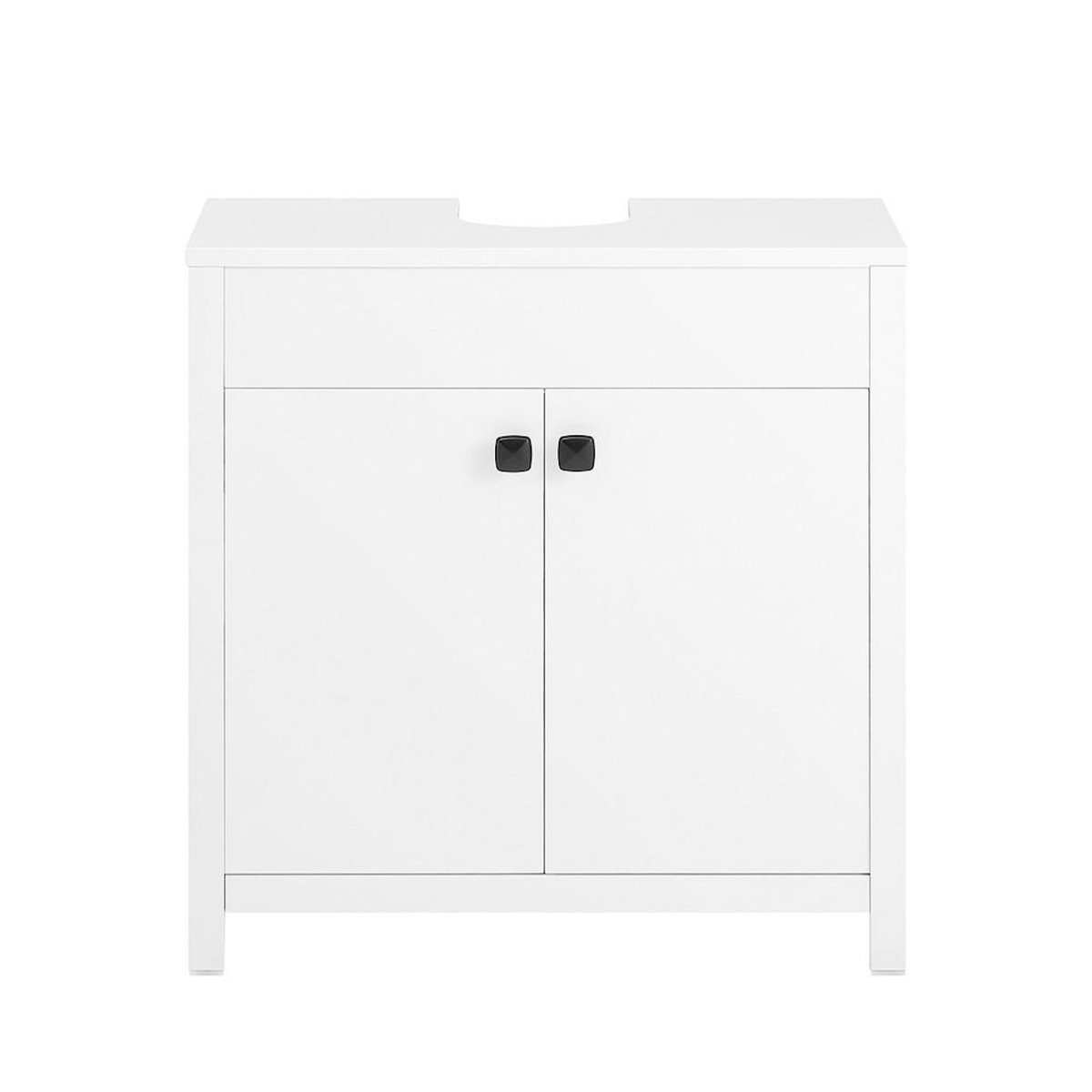 SOBUY SoBuy - Meuble Sous-vasque à deux portes - Rustique - BZR98