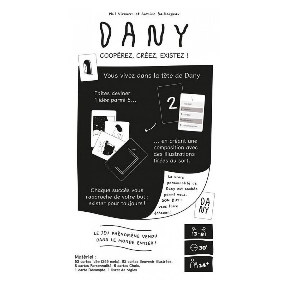 Blackrock Editions Dany Nouvelle version - Jeu de societe