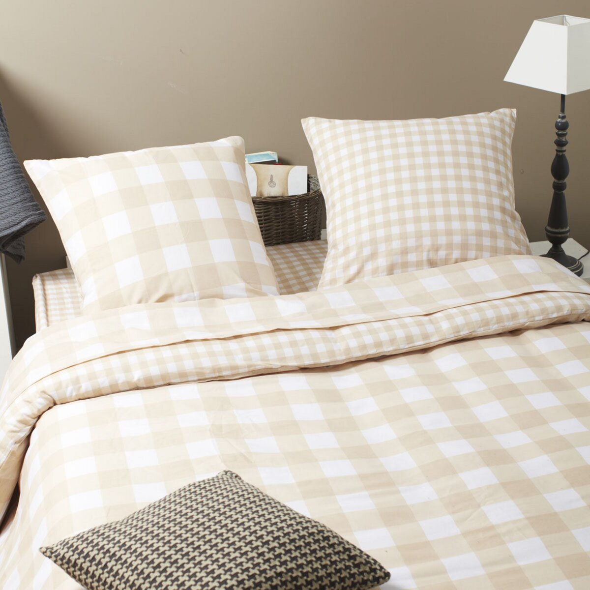 Housse de couette VICHY pas cher - Auchan.fr