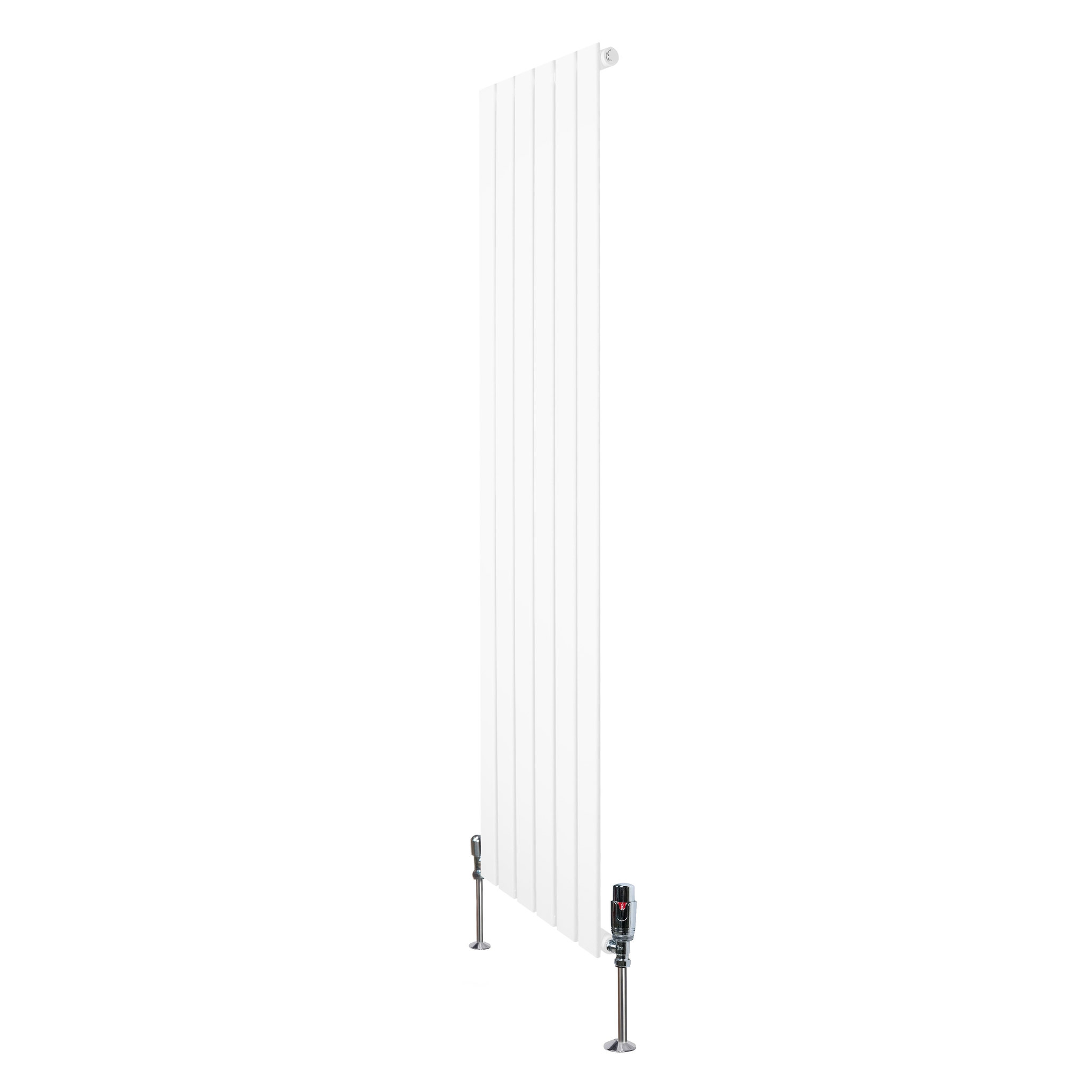 Voir la diapositive 2 : MONSTERSHOP Radiateur plat à 1 panneau & vannes - 1600 x 420 mm