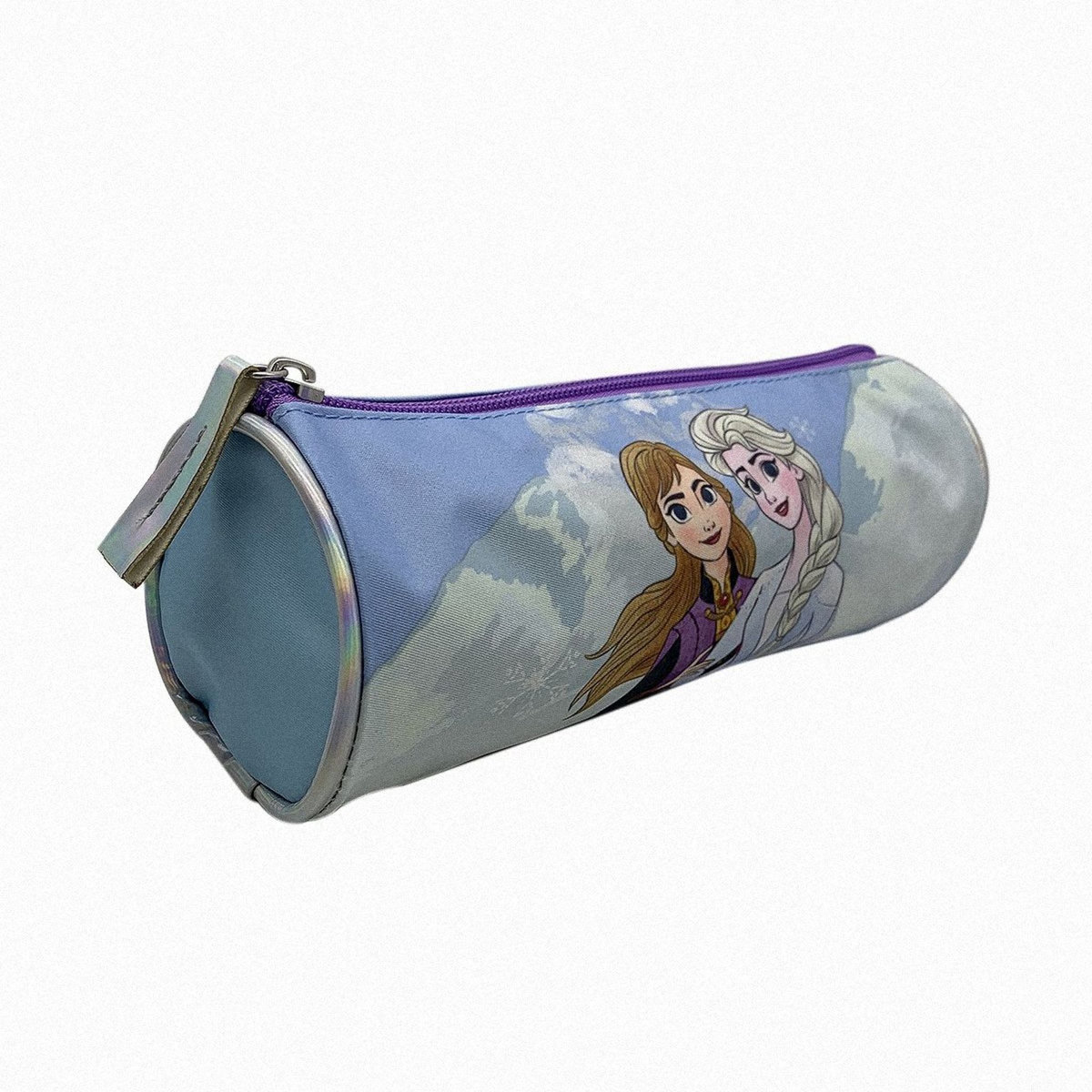 DISNEY Trousse ronde bleue et blanche Reine des Neiges