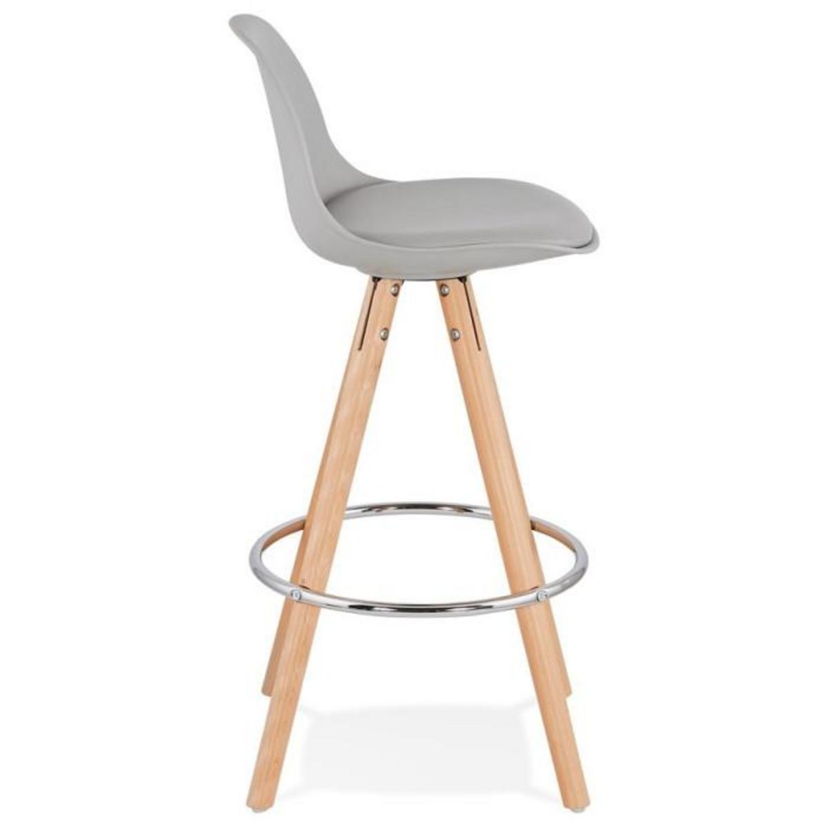Paris Prix Tabouret de Bar  Bjarki  85cm Gris