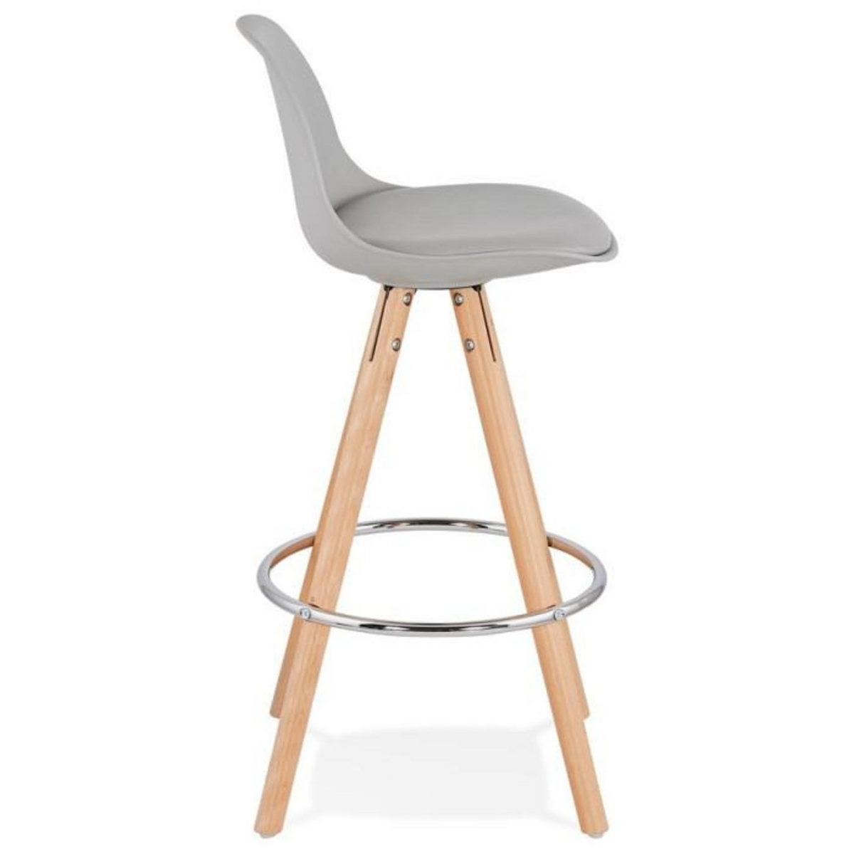 Paris Prix Tabouret de Bar  Bjarki  85cm Gris