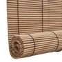 Voir la diapositive 4 : VIDAXL Store roulant Bambou Marron 100x160 cm