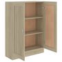 Voir la diapositive 5 : VIDAXL Bibliotheque Chene sonoma 82,5x30,5x115 cm Bois d'ingenierie