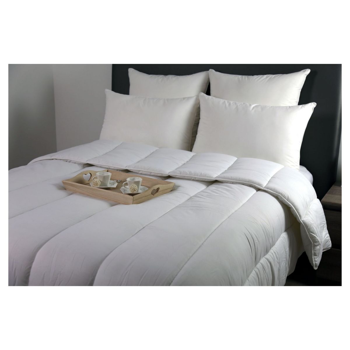 DODO Couette chaude anti-acariens DODO 300g/m² Totale France Saniprotect