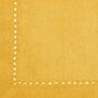Voir la diapositive 2 : ATMOSPHERA Nappe Rectangulaire  Chambray  140x240cm Ocre