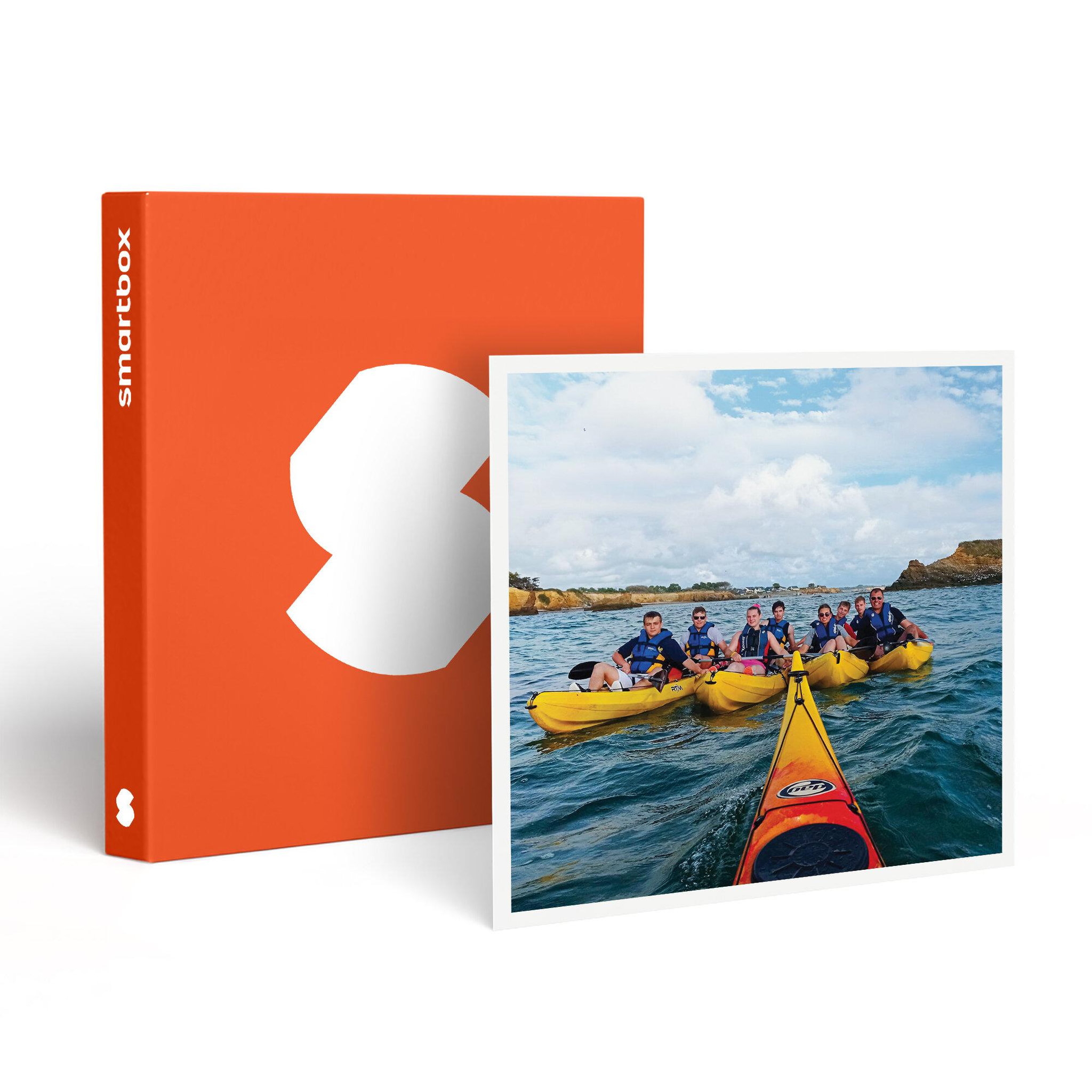 Smartbox Balade en canoë-kayak pour 3 personnes près de vannes - coffret cadeau sport & aventure