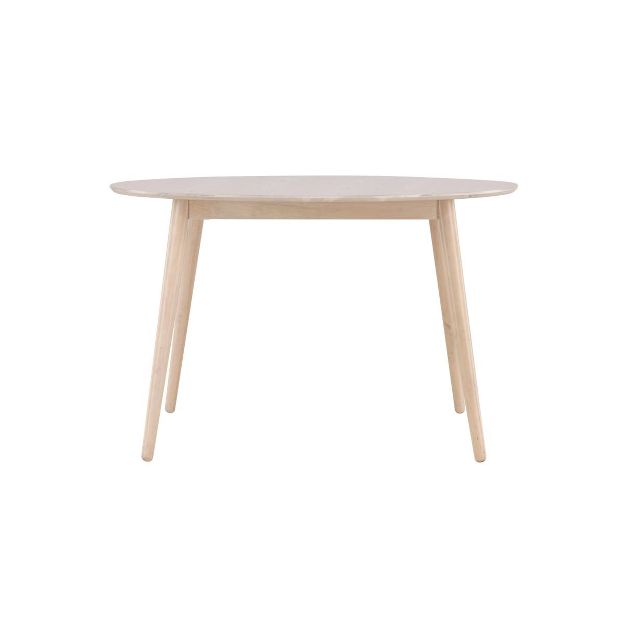 Voir la diapositive 2 : Paris Prix Table à manger ronde  flora  120cm naturel