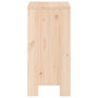 Voir la diapositive 5 : VIDAXL Tabourets de bar lot de 2 40x36x75 cm bois massif de pin