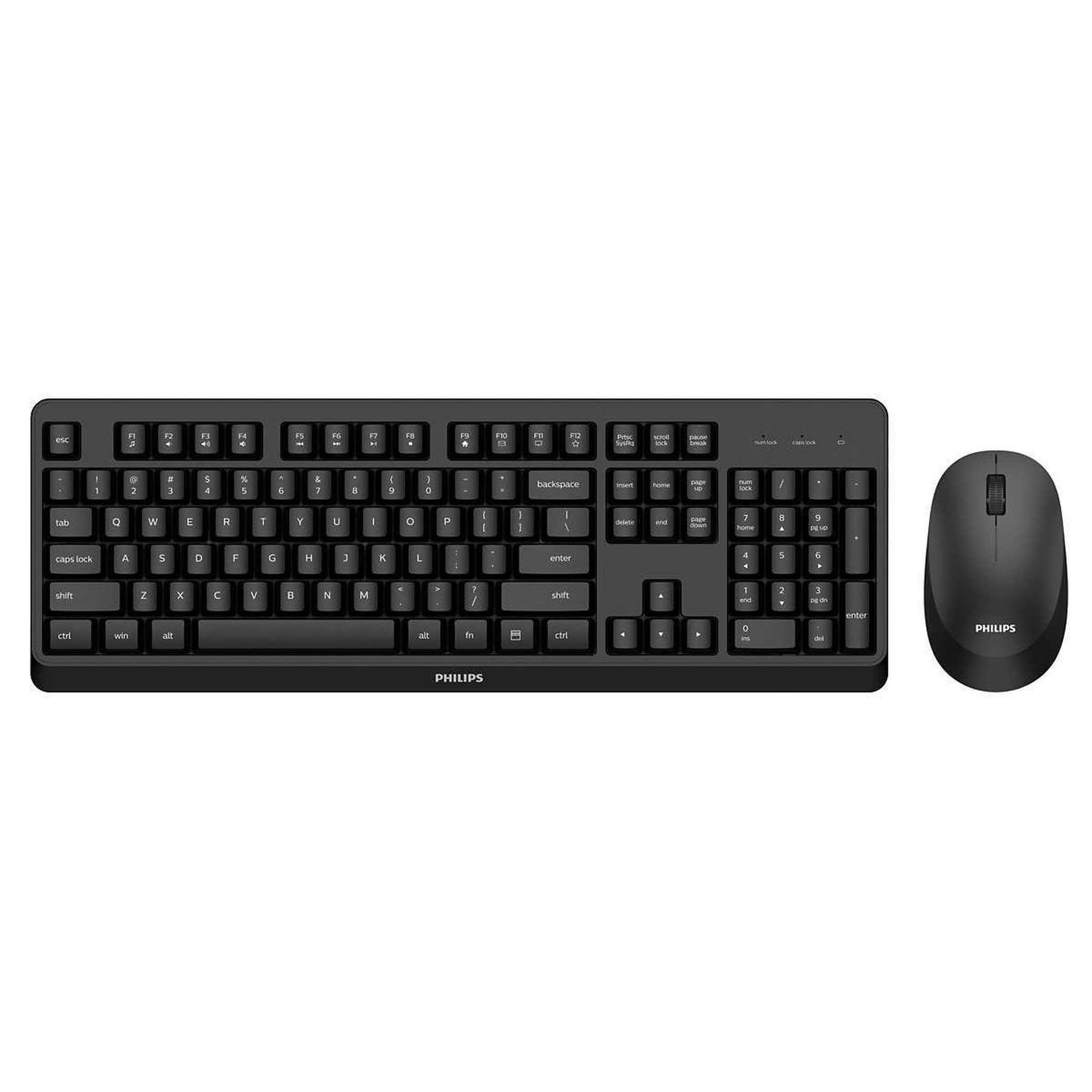 Philips Philips 3000 series SPT6307BL/34 clavier Souris incluse Universel RF sans fil QWERTY Anglais Noir