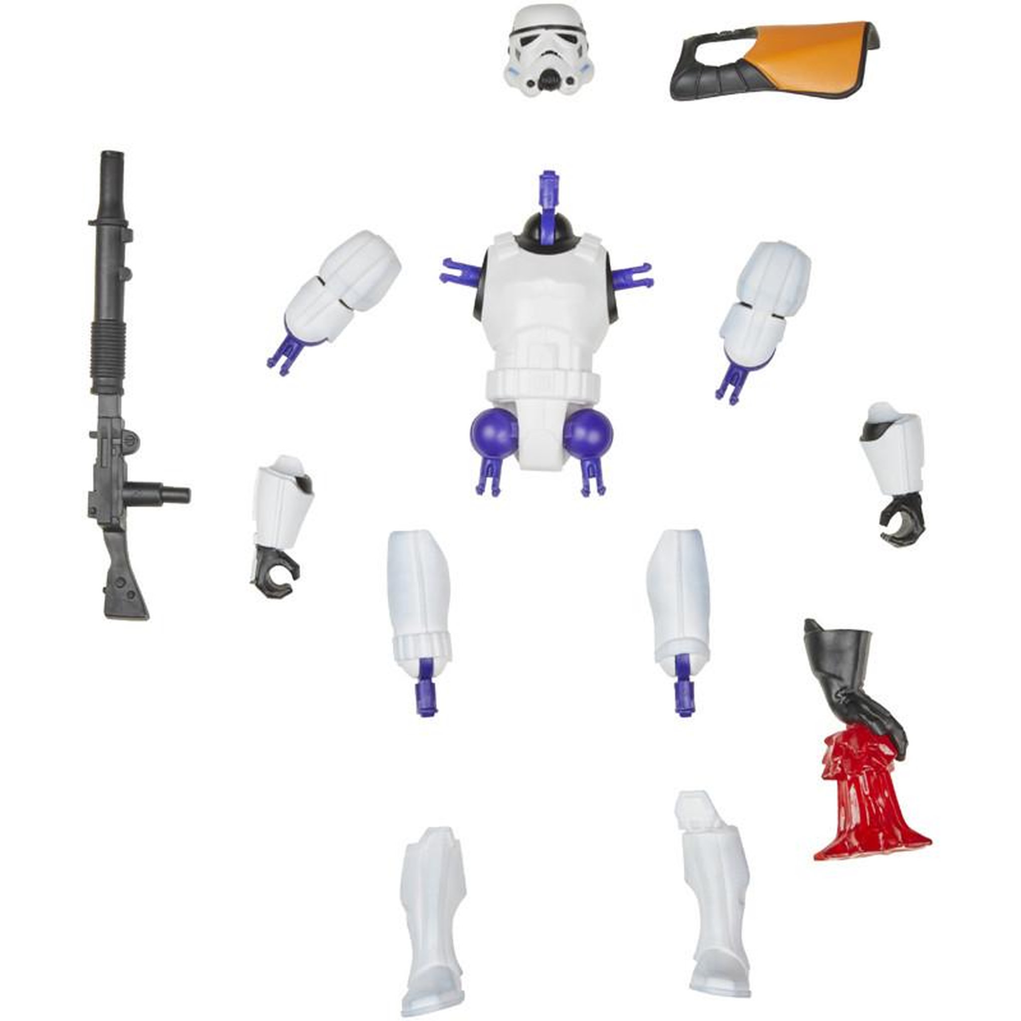 Voir la diapositive 2 : HASBRO FIG MIXMASH SWARS ASS* Hasbro HAOF94795L0